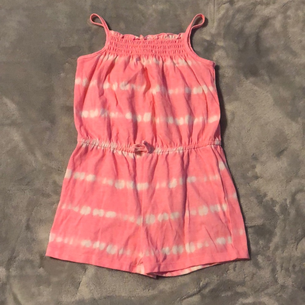Girls Tye Dye Romper